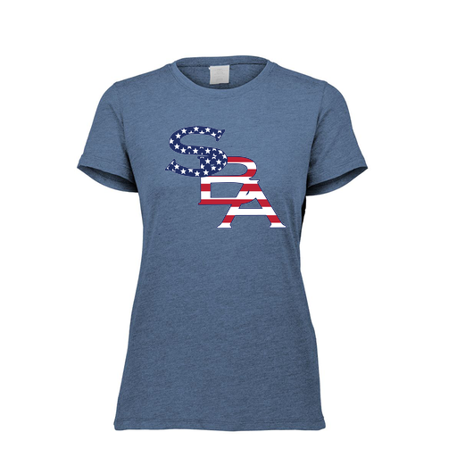 [FTSCUBNV-FAXS-LOGO1] Ladies Ultra-blend T-Shirt (Female Adult XS, Navy, Logo 1)
