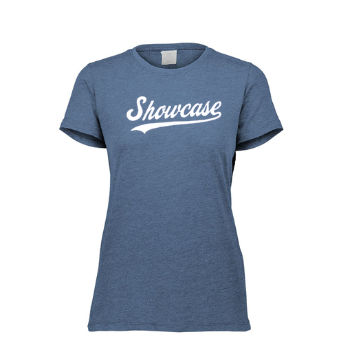 [FTSCUBNV-FAXS-LOGO3] Decker Women's Tri-Blend T-Shirt - Short Sleeve (Female Adult XS, Navy, Logo 3)