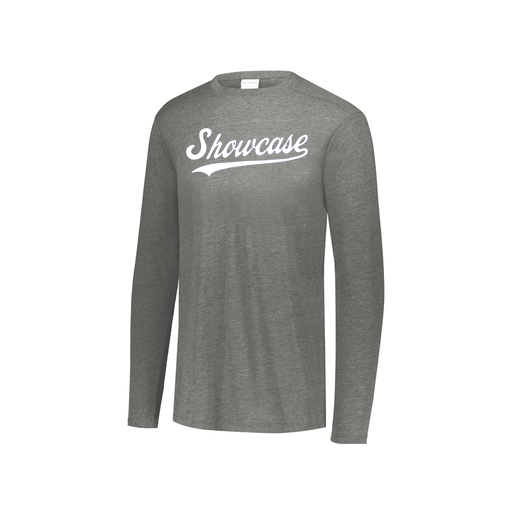 [FTLCUBGY-YS-LOGO3] Youth LS Ultra-blend T-Shirt (Youth S, Gray, Logo 3)